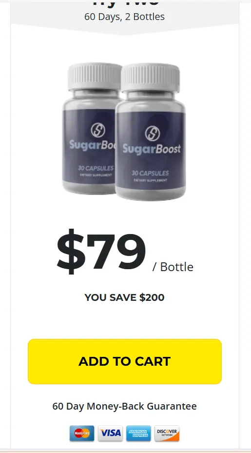 SugarBoost 2 Bottle